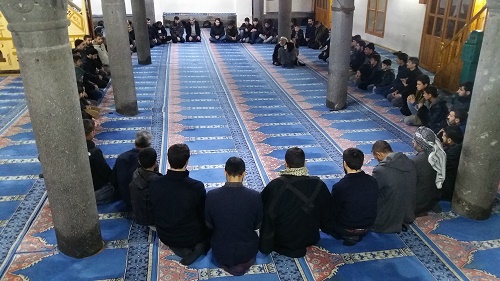 Siverekte sabah namazı buluşmaları devam ediyor