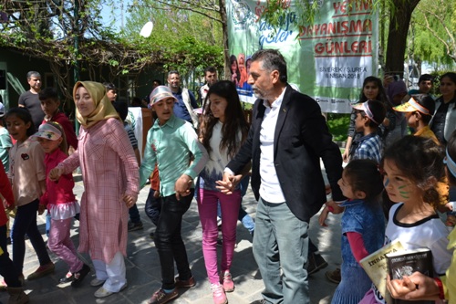 Siverek'te yetim çocuklar unutulmadı