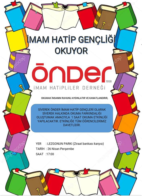 Siverek ÖNDER okuma etkinliği düzenleyecek