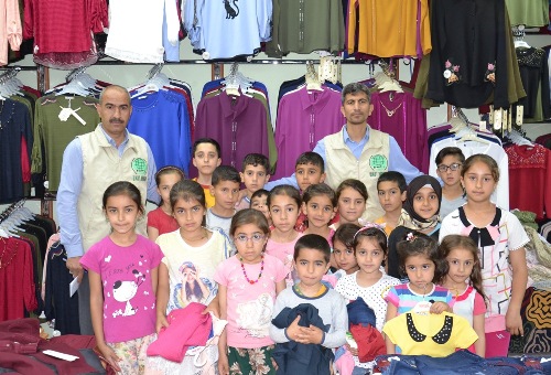Siverek Umut Kervanı 200 yetim çocuğu giydirdi