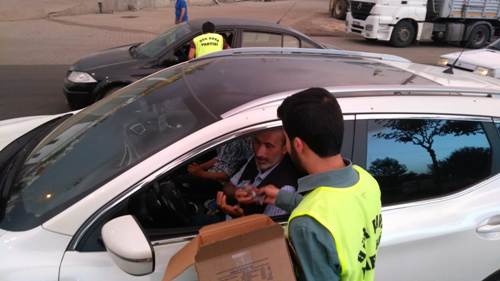 HÜDA PAR Siverek Gençlik Kollarından örnek davranış