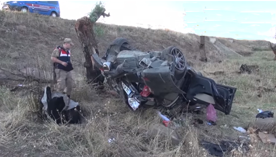 Siverekte trafik kazası: 1 ölü, 5 yaralı