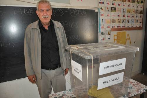 Güvercin Köyü sakinleri sandık başına gitmedi