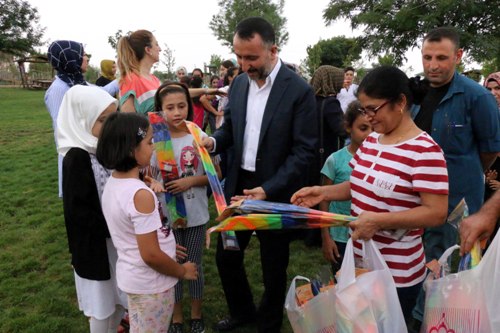 Siverek'te uçurtma şenliği düzenlendi