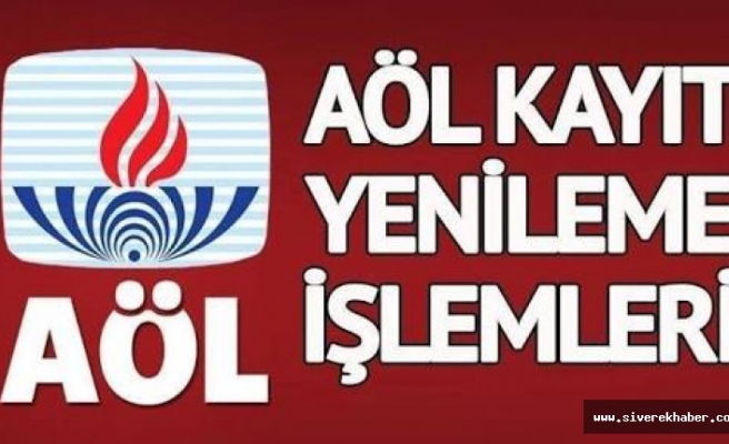 Açıköğretim Lisesi Kayıt Yenileme Son Gün 28 Eylül
