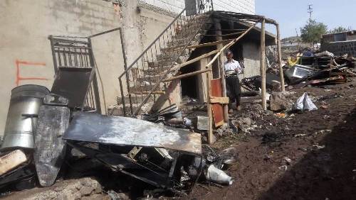 
Karabahçe Kırsal Mahallesinde yangın
