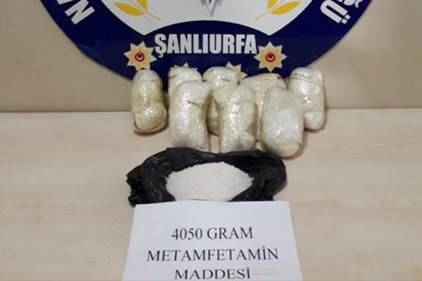 4 kilo metamfetamin ele geçirildi
