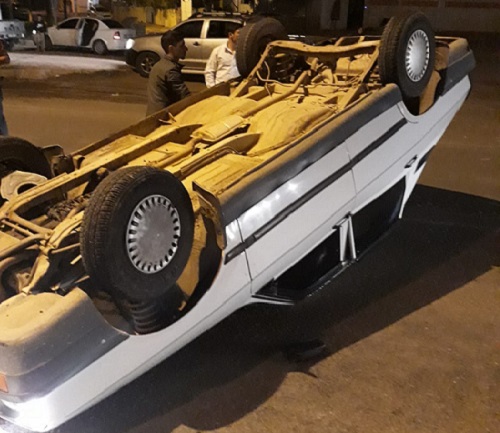 Siverek'te trafik kazası ucuz atlatıldı