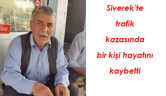 Kaza yapan araca yardıma giderken canından oldu
