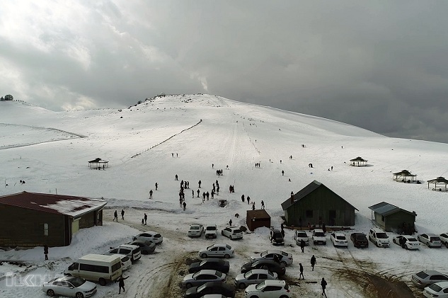 Bölgenin tek kayak merkezi ilgi bekliyor
