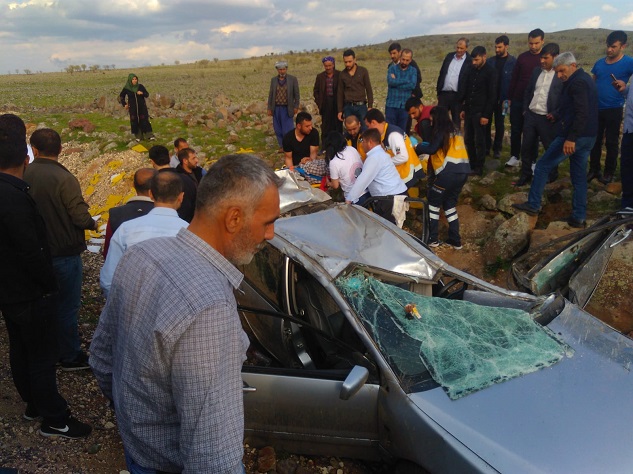 Siverek'te trafik kazası: Bir ağır yaralı