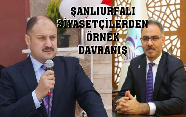 Şanlıurfalı Milletvekili ve Belediye Başkanı'ndan Coronavirus'le mücadeleye destek
