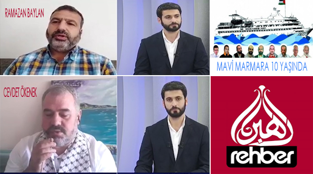 Mavi Marmara gazileri Rehber TV'ye konuk oldu

