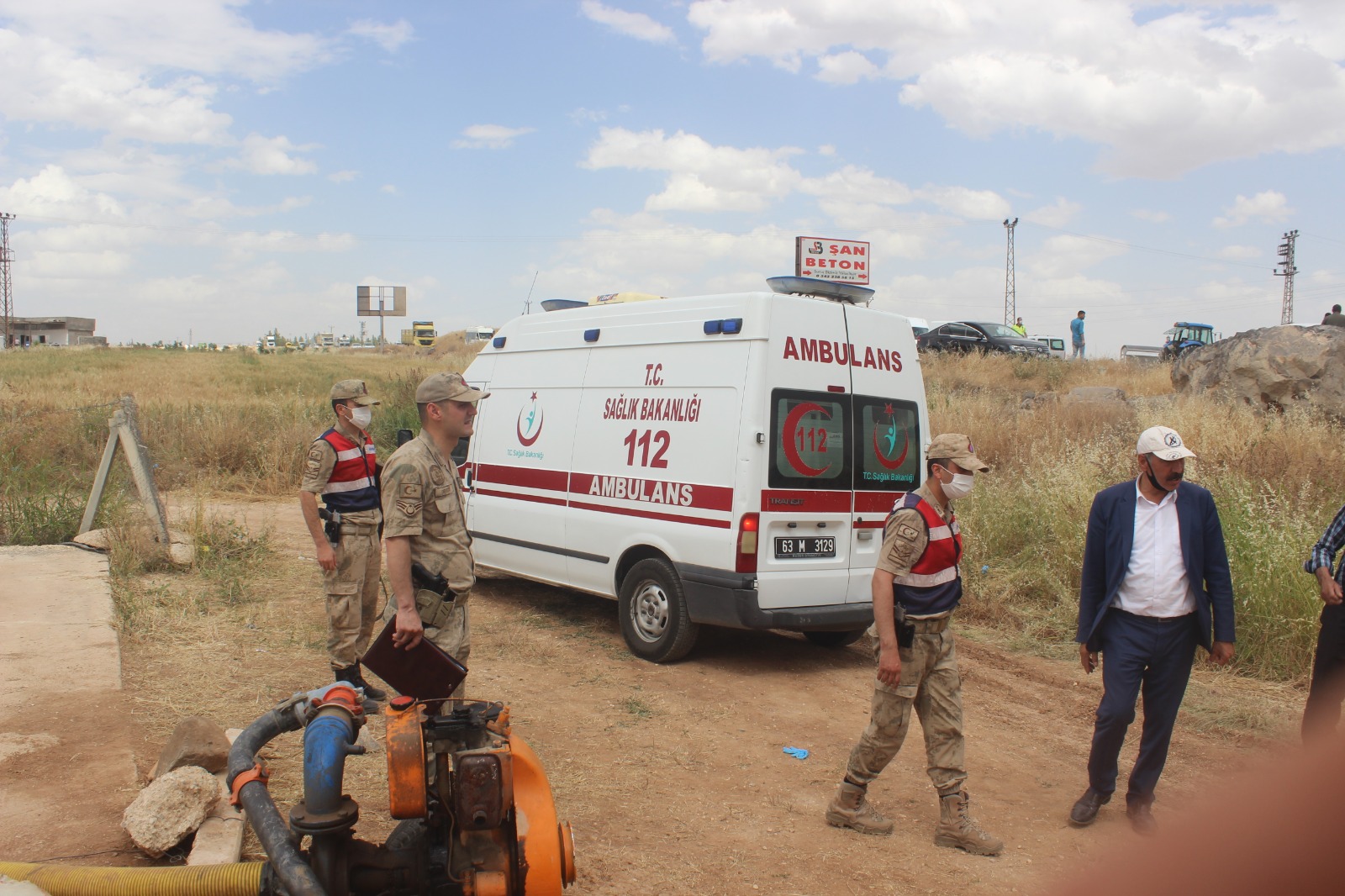 Sulama kanalı bir can daha aldı