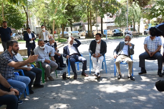 Siverek'te muhtarlar sorunlarının çözülmesini istiyor
