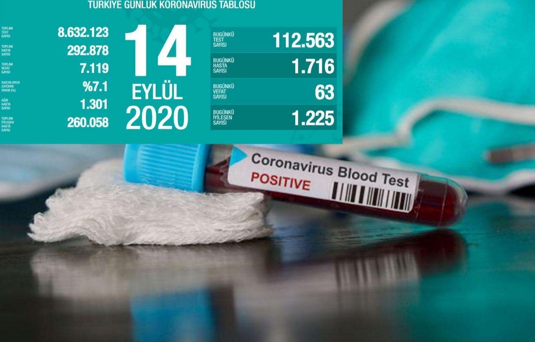 Coronavirus'ten bugün 63 kişi öldü