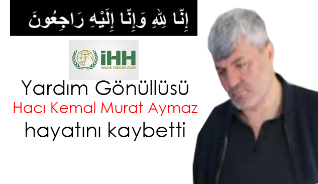Acımız büyük! Murat Aymaz'ı kaybettik