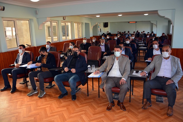 Siverek'te yılın ilk meclis toplantısı yapıldı