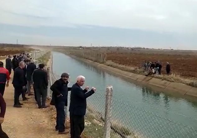 Sulama kanalına düşen yaşlı adam hayatını kaybetti