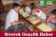 SİVEREK'TE YAZ KUR'AN KURSLARI CIVIL CIVIL BAŞLADI