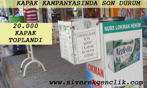 SİYAR-DER 20.000 KAPAK TOPLADI