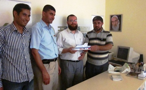 FİLİSTİNLİ AKADEMİSYEN Ş.URFA İHHYI ZİYARET ETTİ