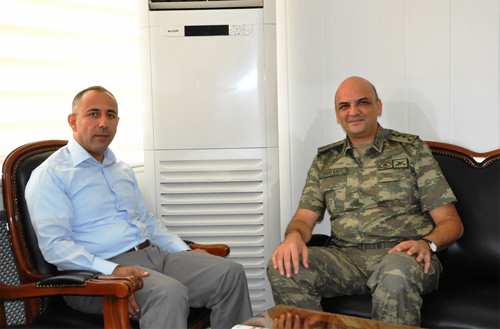 ALAY KOMUTANINDAN HERSANLIOĞLU'NA ZİYARET