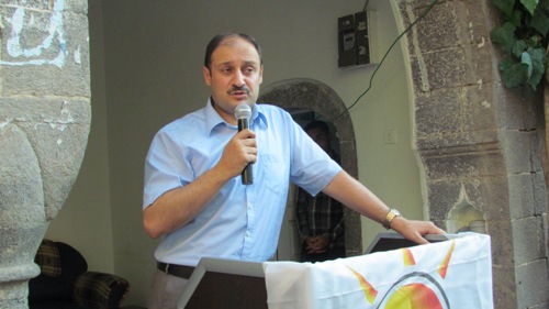 GÜLPINAR'IN, İLÇE BİNASINDAKİ KONUŞMASI