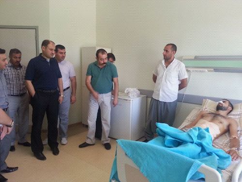 GÜLPINAR HASTANEYİ ZİYARET ETTİ