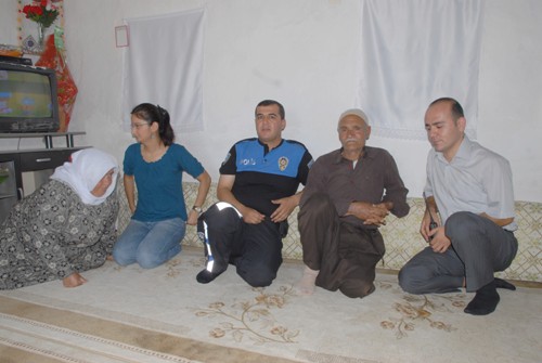 SİVEREK EMNİYETİNDEN ŞEHİT AİLELERİNE ZİYARET