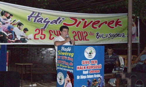 3. HALK KÜRSÜSÜ GAZİPARK'TA KURULDU