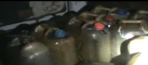 SİVEREK'TE KAÇAK MAZOT OPERASYONU