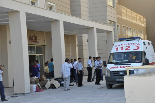 SİVEREK'TE TRAFİK KAZASI 1 ÖLÜ, 5 YARALI