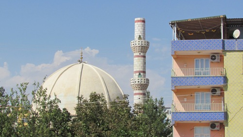 HZ. ALİ CAMİ MİNARESİ ONARILIYOR