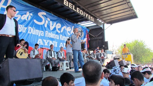 REKOR DENEMESİ İÇİN PROVA YAPILDI