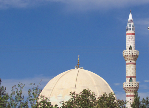 HZ. ALİ CAMİSİNİN MİNARESİ ONARILDI