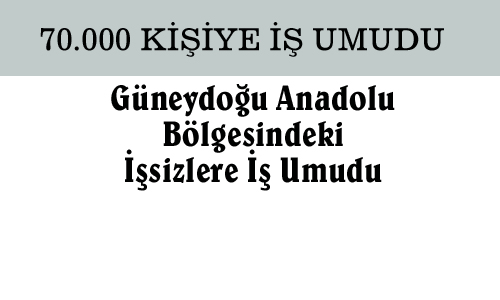 TEŞVİK PAKETİ SİVEREK'E NASIL YANSIYACAK