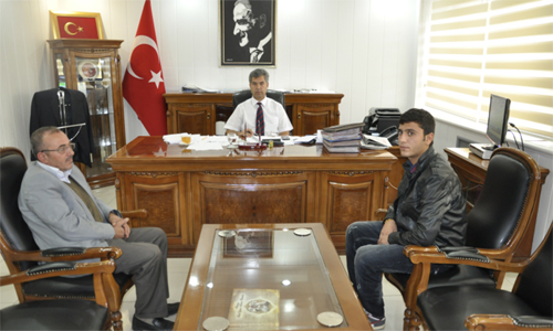 SİVEREKLİ GAZİ'DEN ERKAL'A İADEYİ ZİYARET