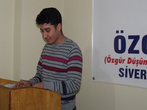 SİVEREK'TE KAPİTALİZM SEMİNERİ