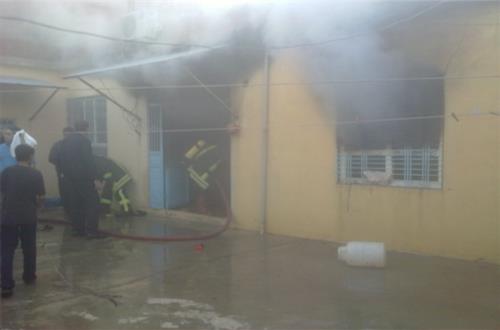 SİVEREK'TE MADDİ HASARLI YANGIN