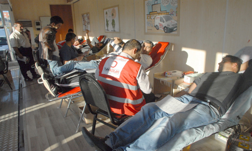 SİVEREK'TE KAN BAĞIŞI KAMPANYASI