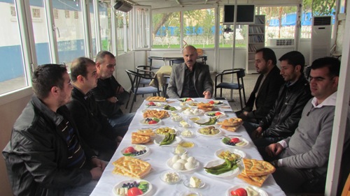 RECEP YEŞİL BASIN İLE KAHVALTIDA BULUŞTU