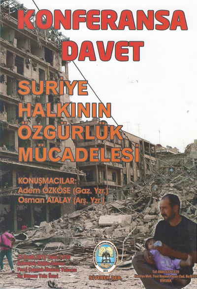 SİVEREK'TE SURİYE KONULU KONFERANS