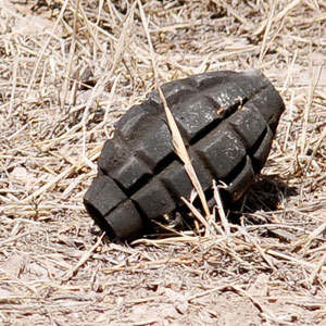 SİVEREK'TE 14 ADET EL BOMBASI BULUNDU