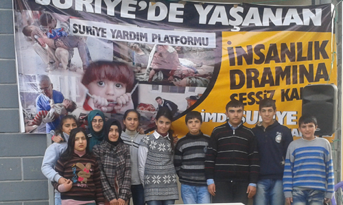 İLKÖĞRETİM ÖĞRENCİLERİNDEN ÖRNEK DAVRANIŞ