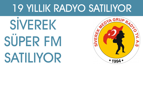 19 YILLIK SİVEREK RADYOSU SATILIYOR