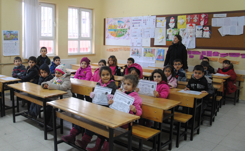 SİVEREK'TE 66 BİN 36 ÖĞRENCİ KARNE ALDI