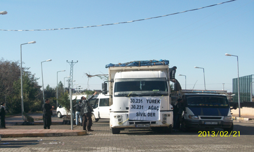 SİVEREK'TE AĞAÇ DAĞITIMI TÜM HIZIYLA DEVAM EDİYOR