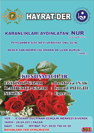 HAYRAT VAKFINDAN KUTLU DOĞUM PROGRAMI