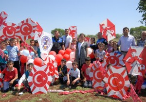 ÖĞRENCİLER İLK KEZ UÇURTMA İLE TANIŞTI